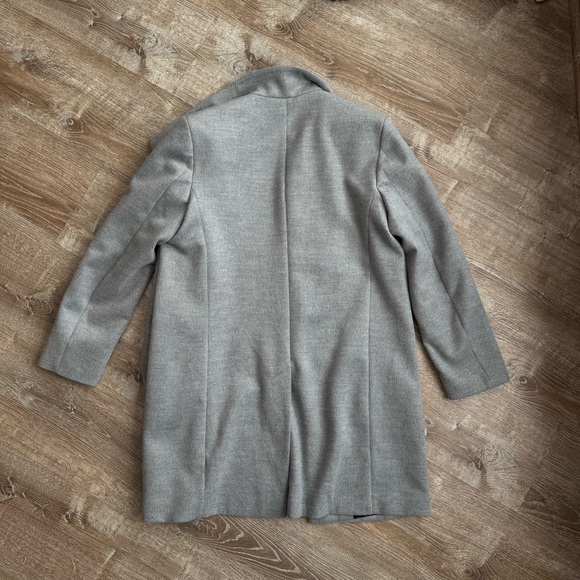 Zara Grey overcoat #wintercoat #greycoat - Picture 5 of 5